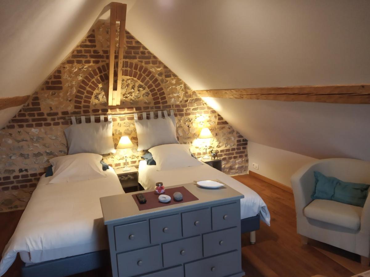 Eco-Gite La Chambre Du Vanneur Mentheville Екстер'єр фото